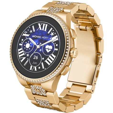 michael kors horloge dames goud smartwatch|Women's Gold Smartwatches .